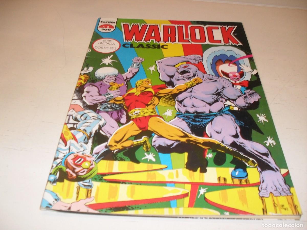 C&oacute;mics: WARLOCK CLASSIC N&ordm; 2,CON PORTADA DOBLE,DE 6,DE JIM STARLIN,FORUM,1992