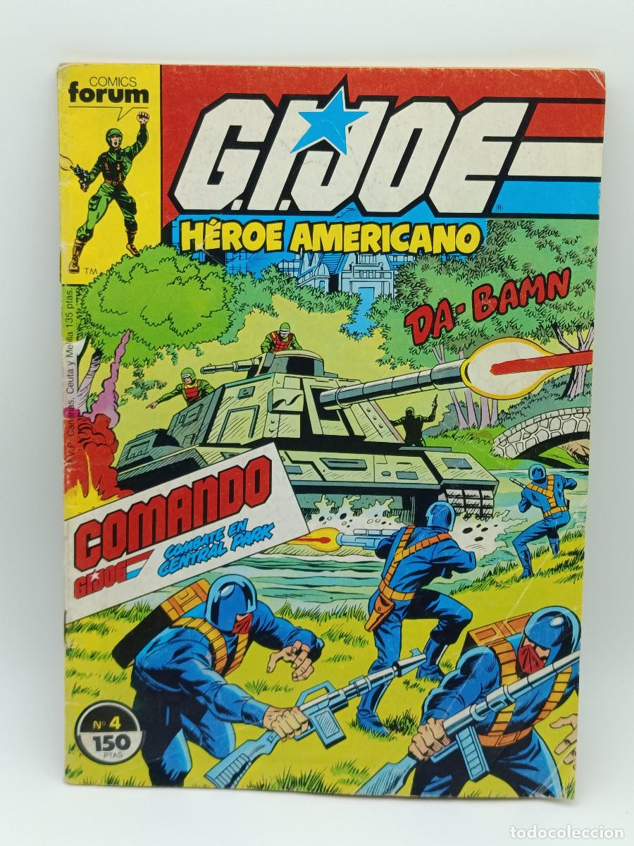 C&oacute;mics: COMIC GIJOE HEROE AMERICANO. DA-BAMN. N&ordm;4. COMIC FORUM. MYJ. - Foto 1