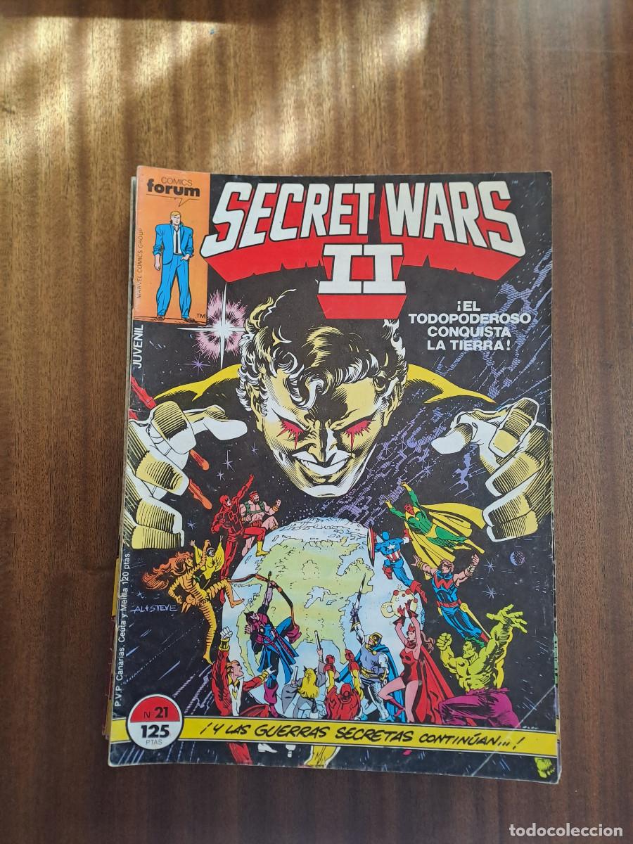 C&oacute;mics: Lote de SECRET WARS 1 y 2 - Foto 4