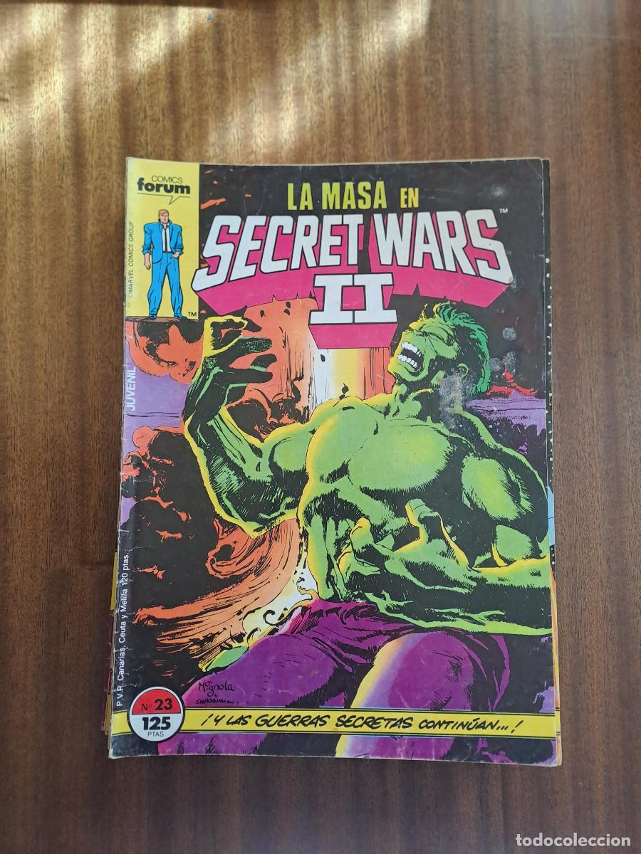 C&oacute;mics: Lote de SECRET WARS 1 y 2 - Foto 6