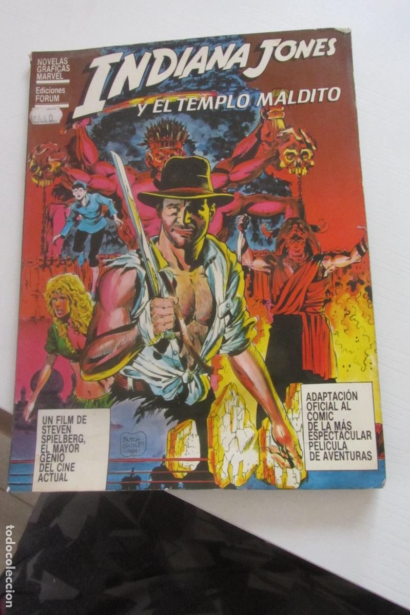 C&oacute;mics: INDIANA JONES Y EL TEMPLO MALDITO ADAPTACION OFICIAL AL COMIC DEL FILM SPIELBERG FORUM 1984 ARX223