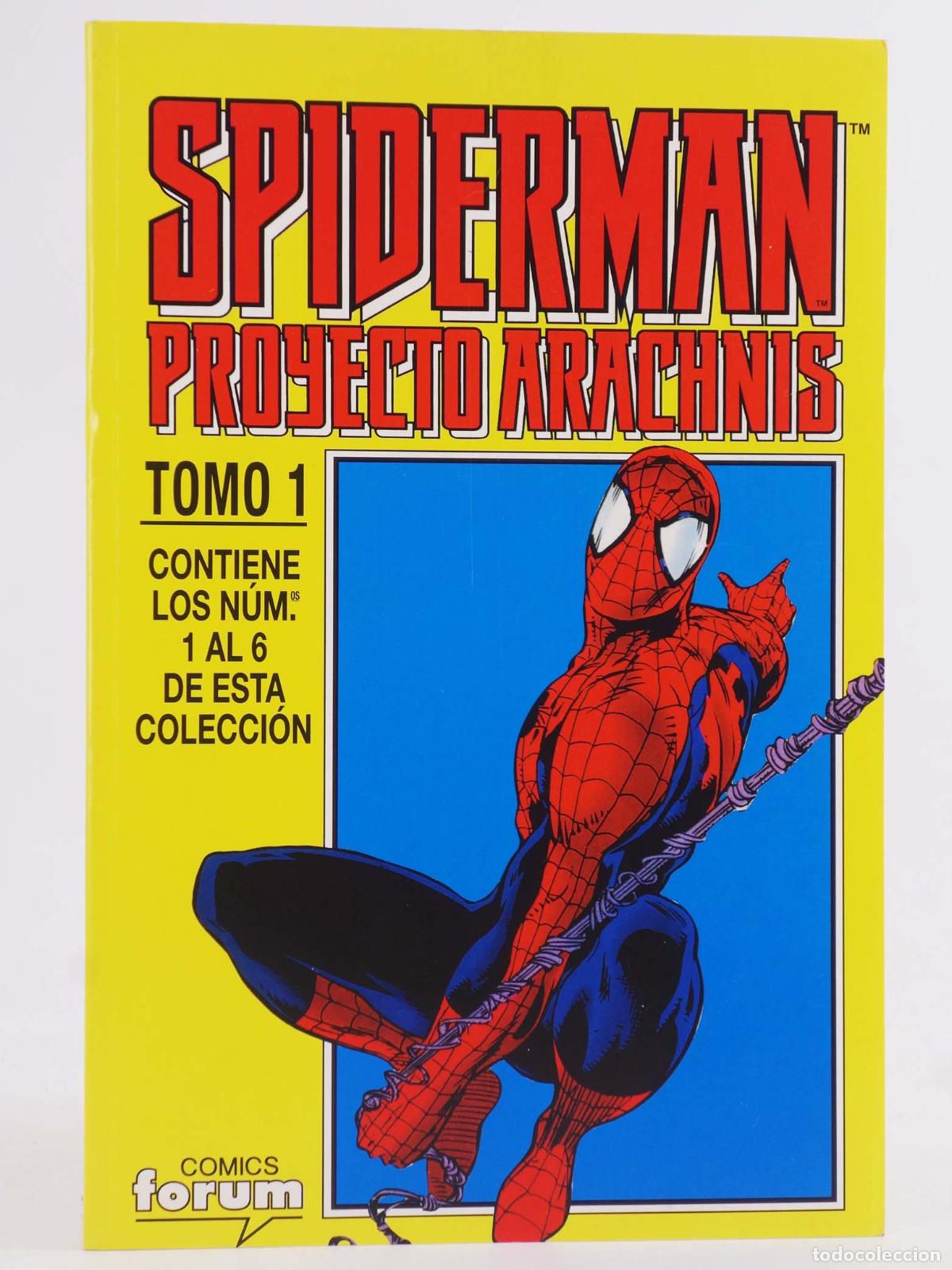 C&oacute;mics: SPIDERMAN PROYECTO ARACHNIS 1 A 6. COMPLETA EN 1 RETAPADO (Mike Lackey/Andrew Wildman) Forum, 1995