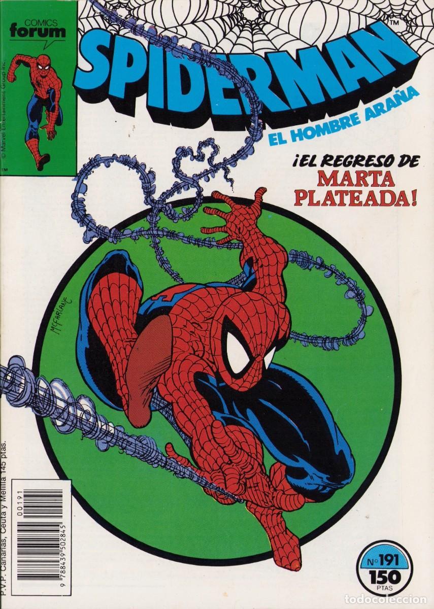C&oacute;mics: Spiderman Vol. 1 N&ordm; 191, Comics Forum 1989 - Foto 1