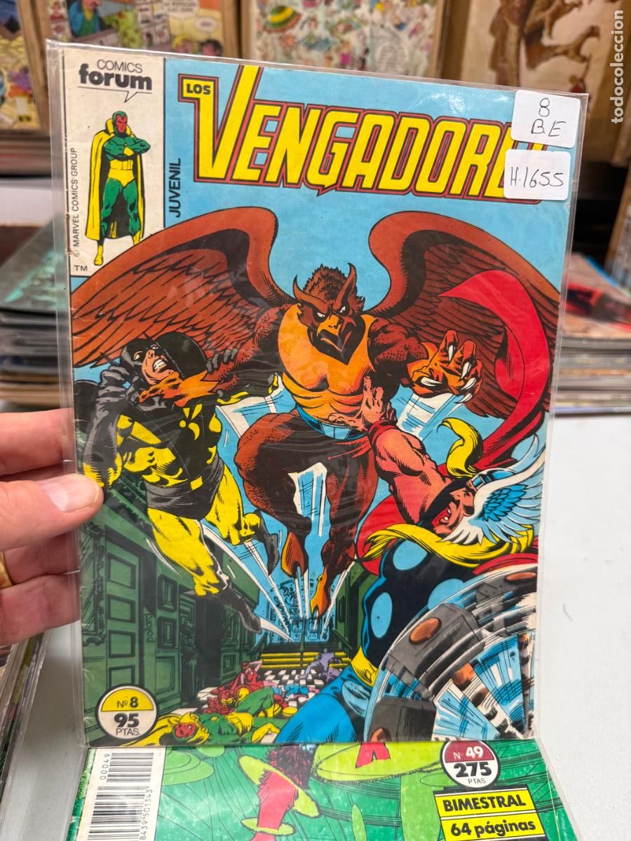 Fumetti: LOS VENGADORES EDITORIAL FORUM NUMERO 8