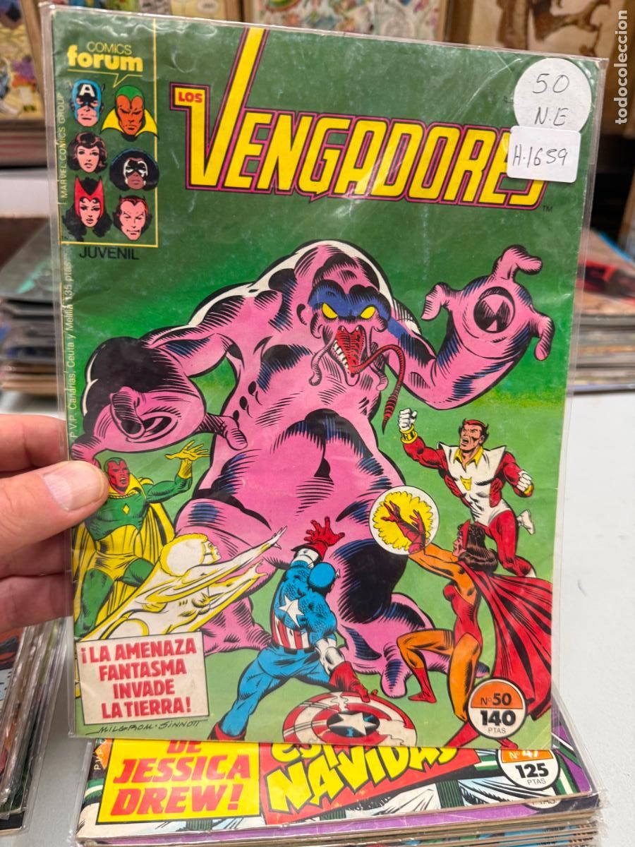 Fumetti: LOS VENGADORES EDITORIAL FORUM NUMERO 50