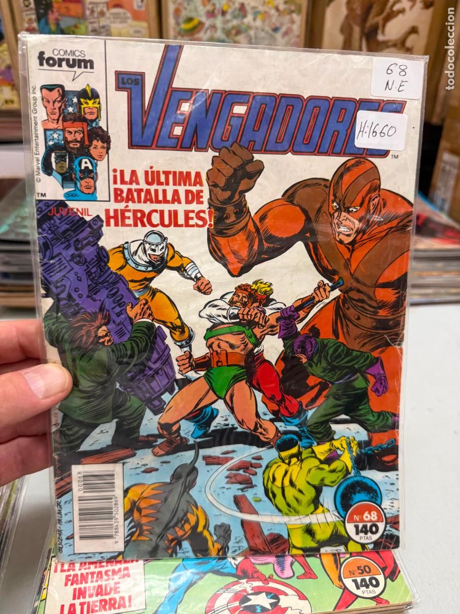 Fumetti: LOS VENGADORES EDITORIAL FORUM NUMERO 68
