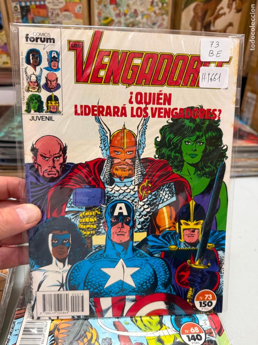 Fumetti: LOS VENGADORES EDITORIAL FORUM NUMERO 73