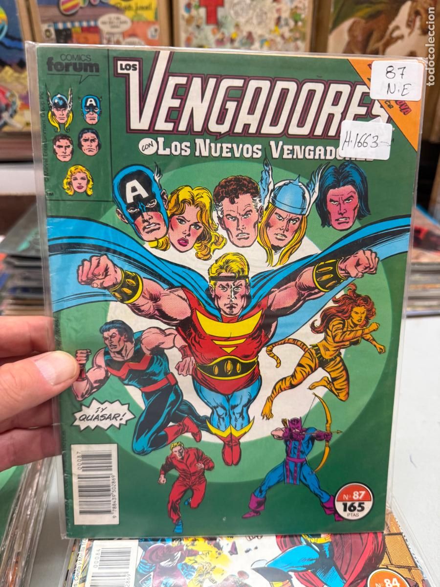 Fumetti: LOS VENGADORES EDITORIAL FORUM NUMERO 87