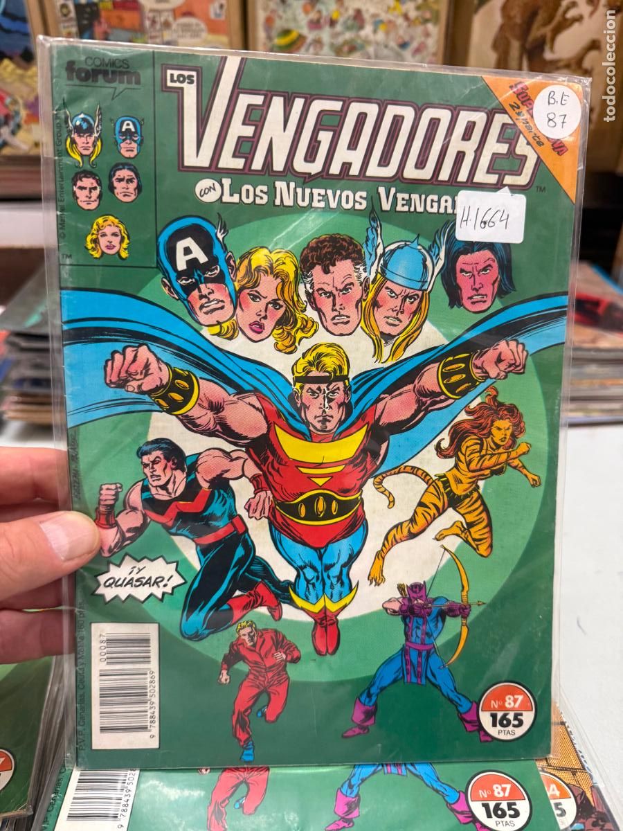 Fumetti: LOS VENGADORES EDITORIAL FORUM NUMERO 87