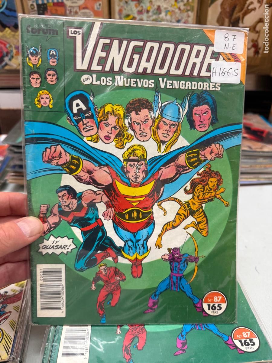 Fumetti: LOS VENGADORES EDITORIAL FORUM NUMERO 87