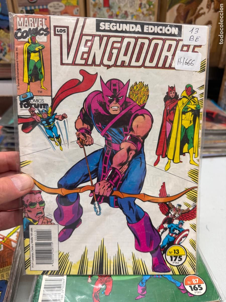 Fumetti: LOS VENGADORES SEGUNDA EDICION EDITORIAL FORUM NUMERO 13