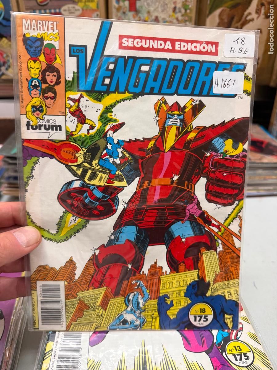 Fumetti: LOS VENGADORES SEGUNDA EDICION EDITORIAL FORUM NUMERO 18