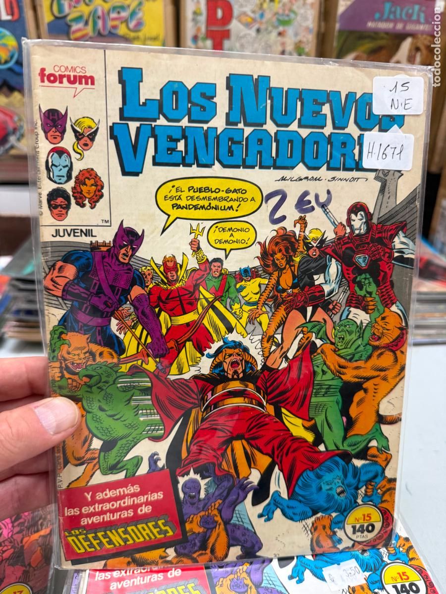 Fumetti: LOS NUEVOS VENGADORES EDITORIAL FORUM NUMERO 15