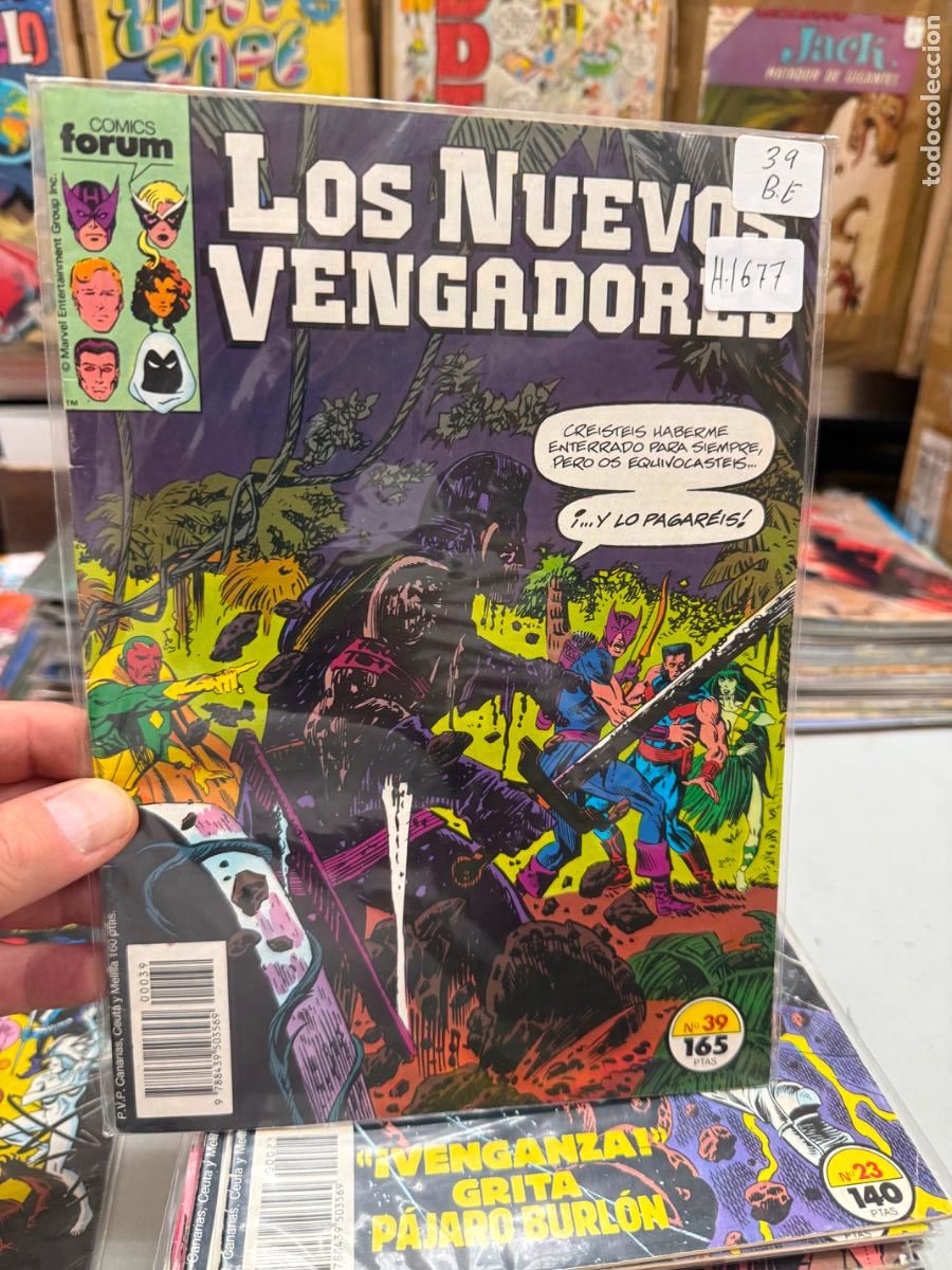 Comics: LOS NUEVOS VENGADORES EDITORIAL FORUM NUMERO 39