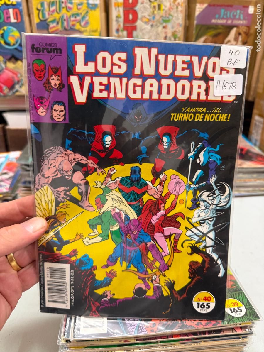 Comics: LOS NUEVOS VENGADORES EDITORIAL FORUM NUMERO 40