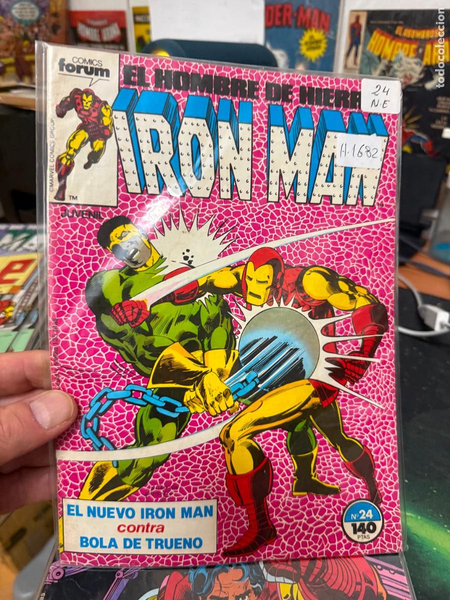 Comics: HOMBRE DE HIERRO IRON MAN EDITORIAL FORUM NUMERO 24