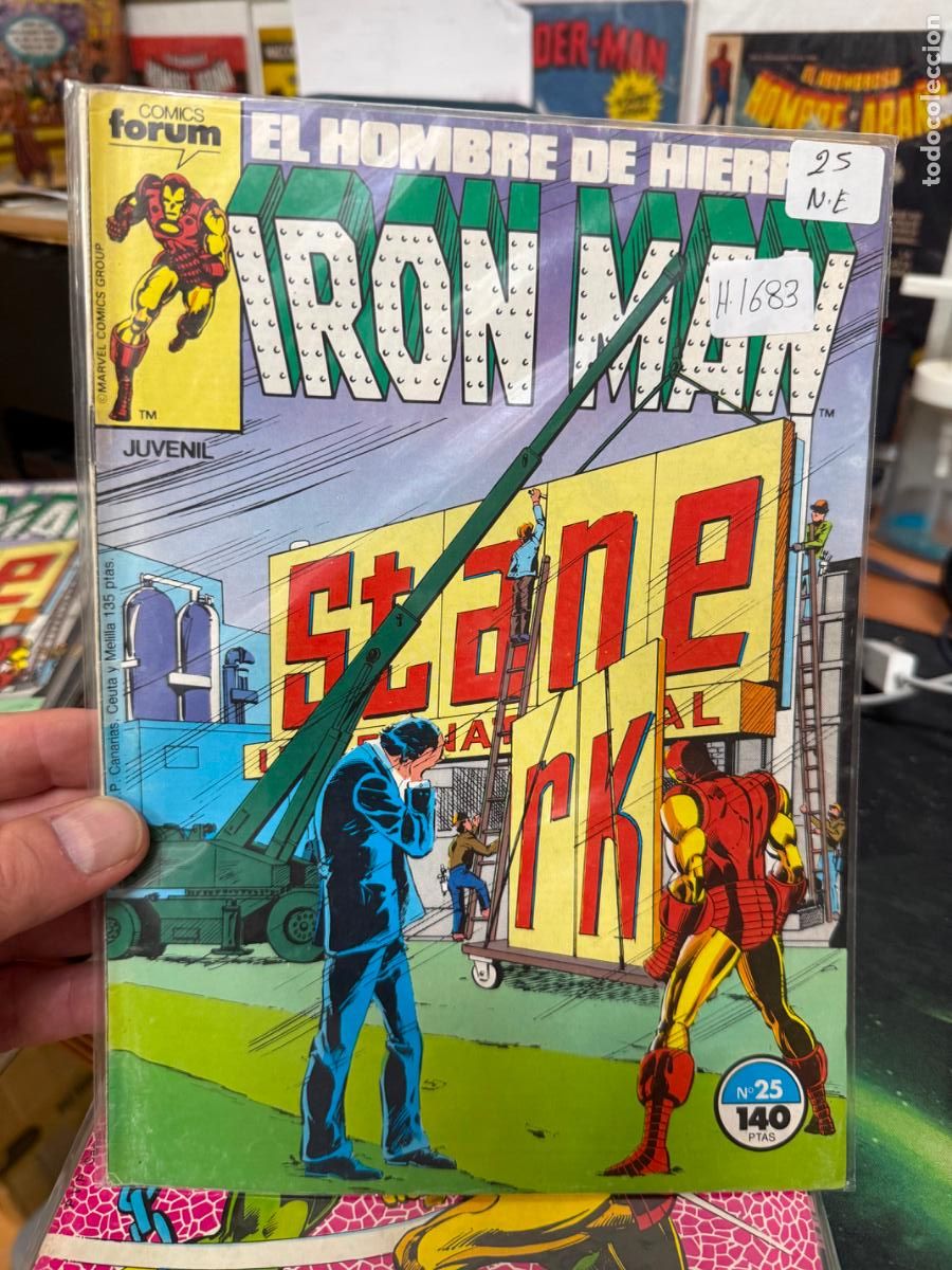 Comics: HOMBRE DE HIERRO IRON MAN EDITORIAL FORUM NUMERO 25