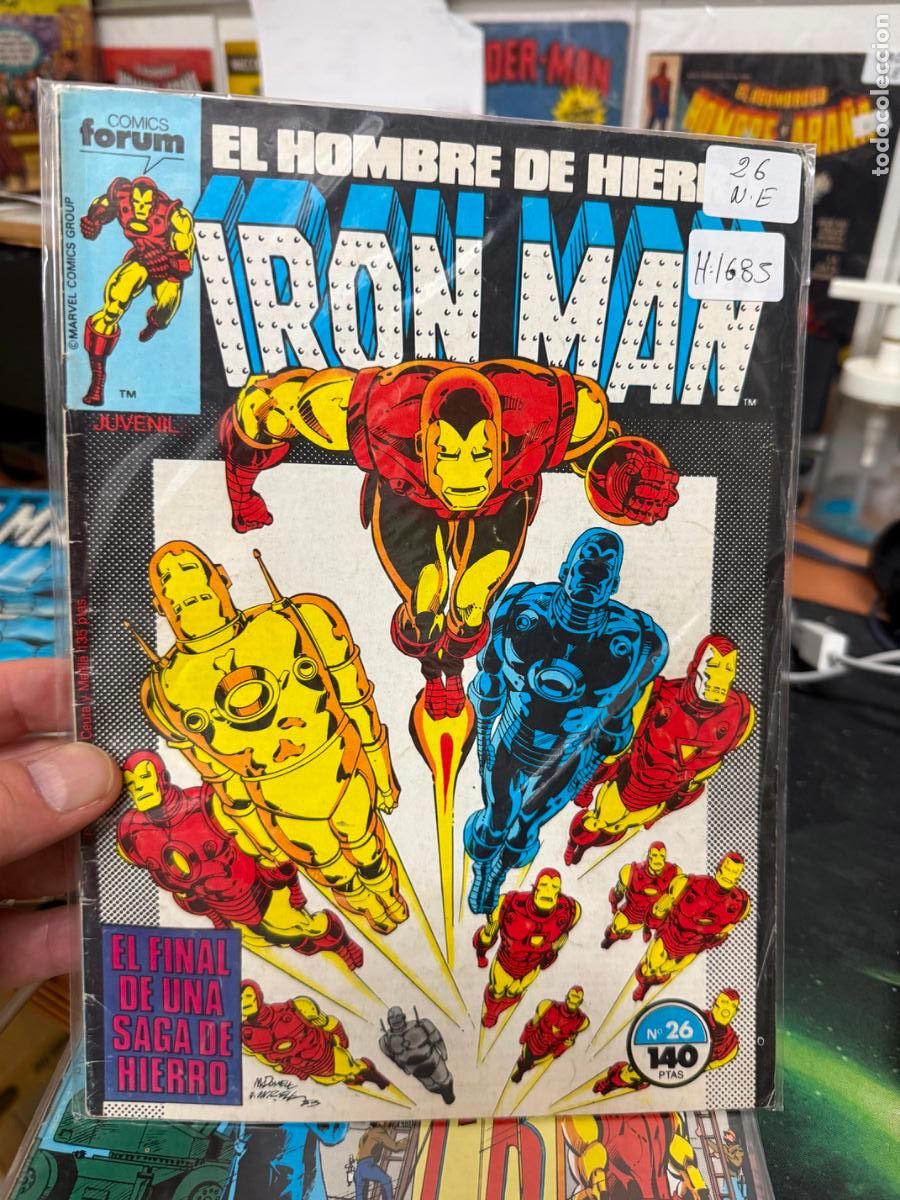 Comics: HOMBRE DE HIERRO IRON MAN EDITORIAL FORUM NUMERO 26