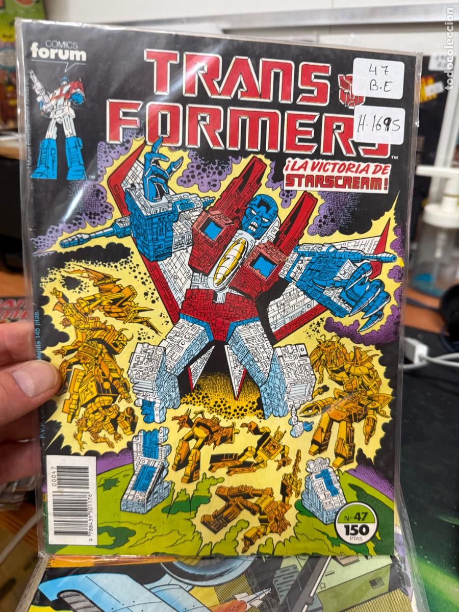 C&oacute;mics: TRANS FORMERS EDITORIAL FORUM NUMERO 47