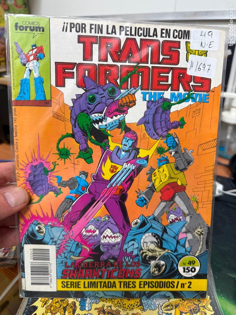 C&oacute;mics: TRANS FORMERS EDITORIAL FORUM NUMERO 49