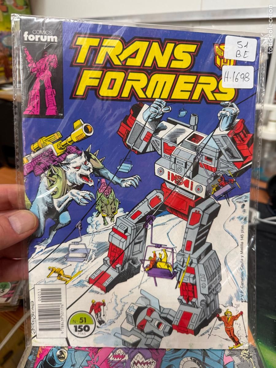 C&oacute;mics: TRANS FORMERS EDITORIAL FORUM NUMERO 51