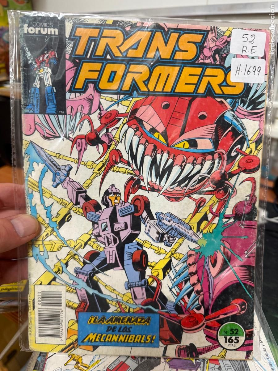 C&oacute;mics: TRANS FORMERS EDITORIAL FORUM NUMERO 52