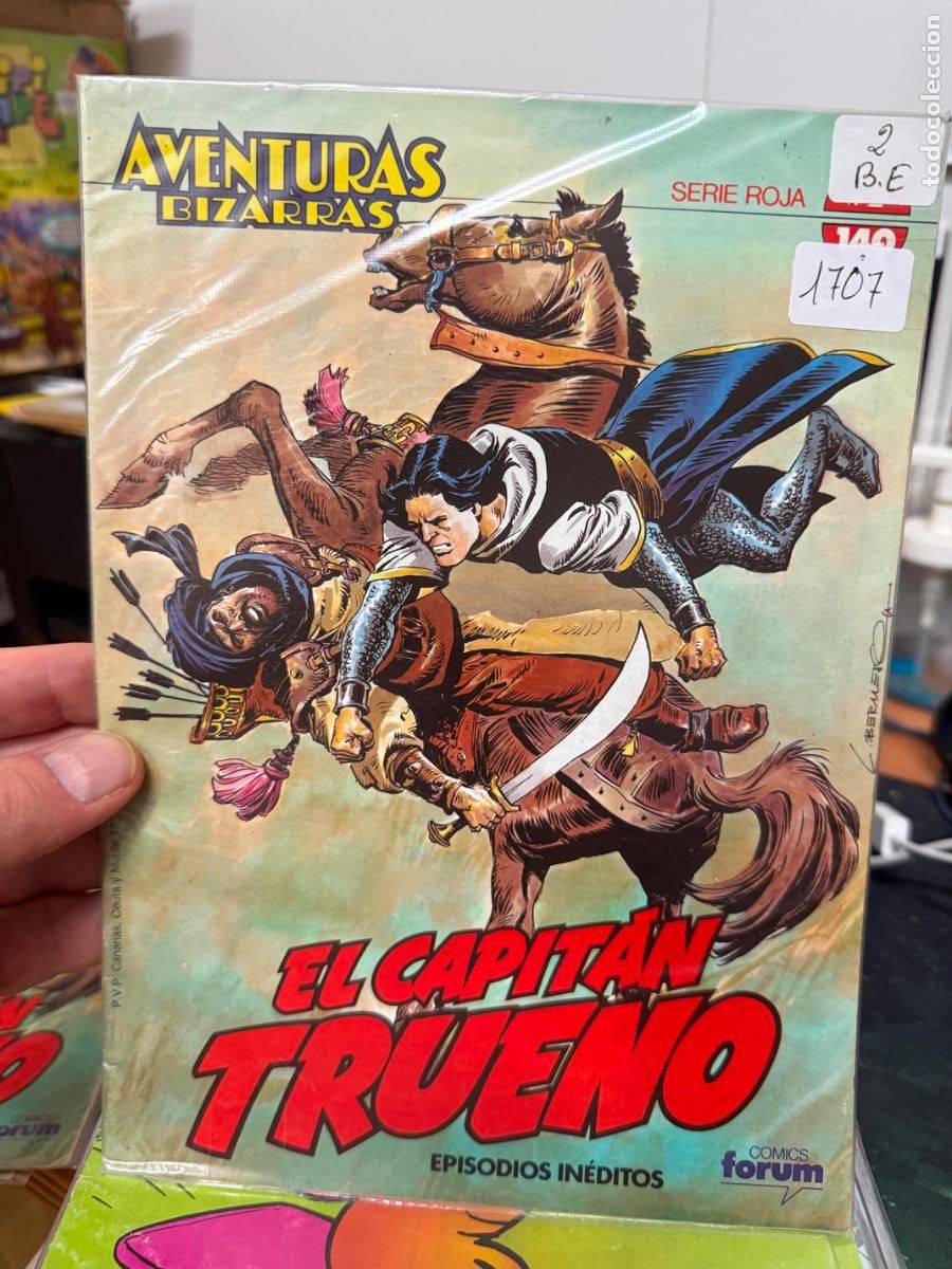 C&oacute;mics: AVENTURAS BIZARRAS CAPITAN TRUENO EDITORIAL FORUM NUMERO 2