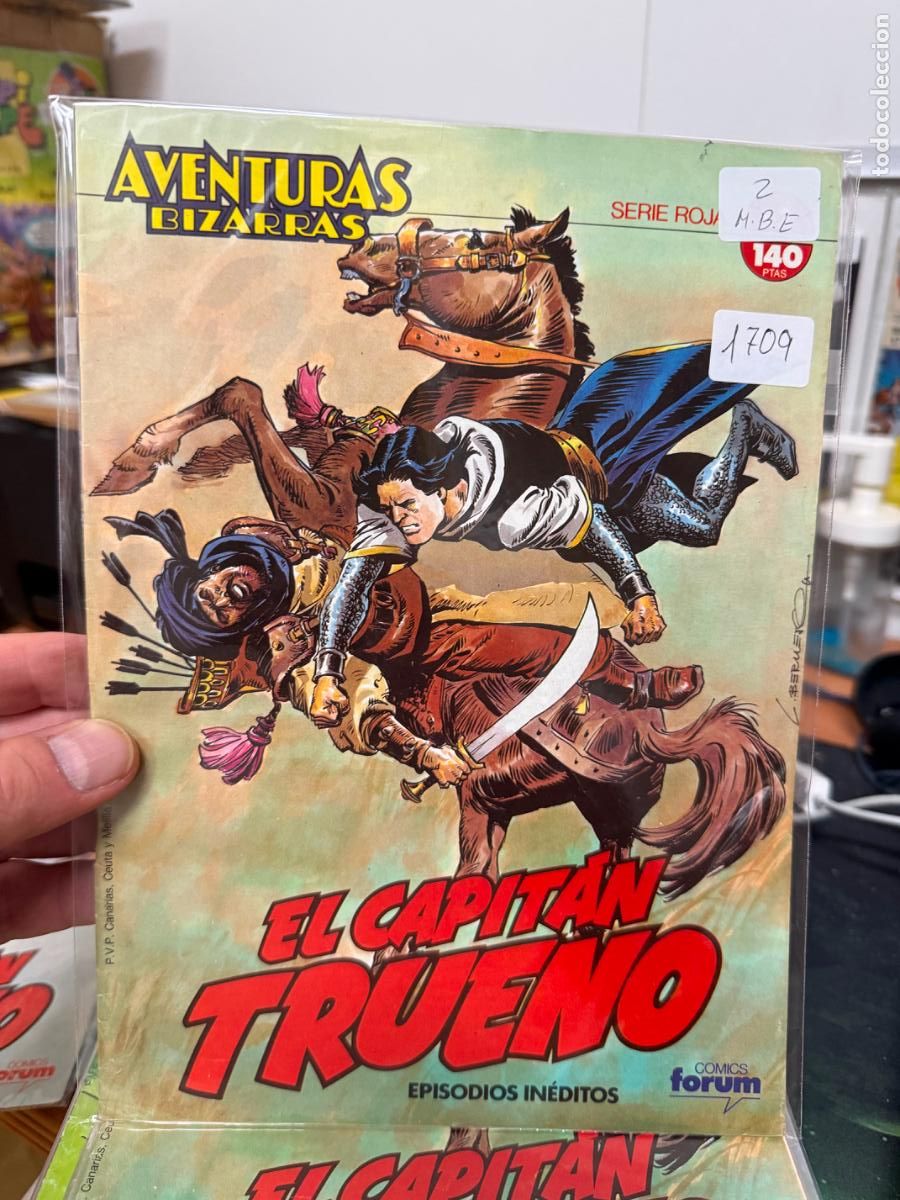 C&oacute;mics: AVENTURAS BIZARRAS CAPITAN TRUENO EDITORIAL FORUM NUMERO 2