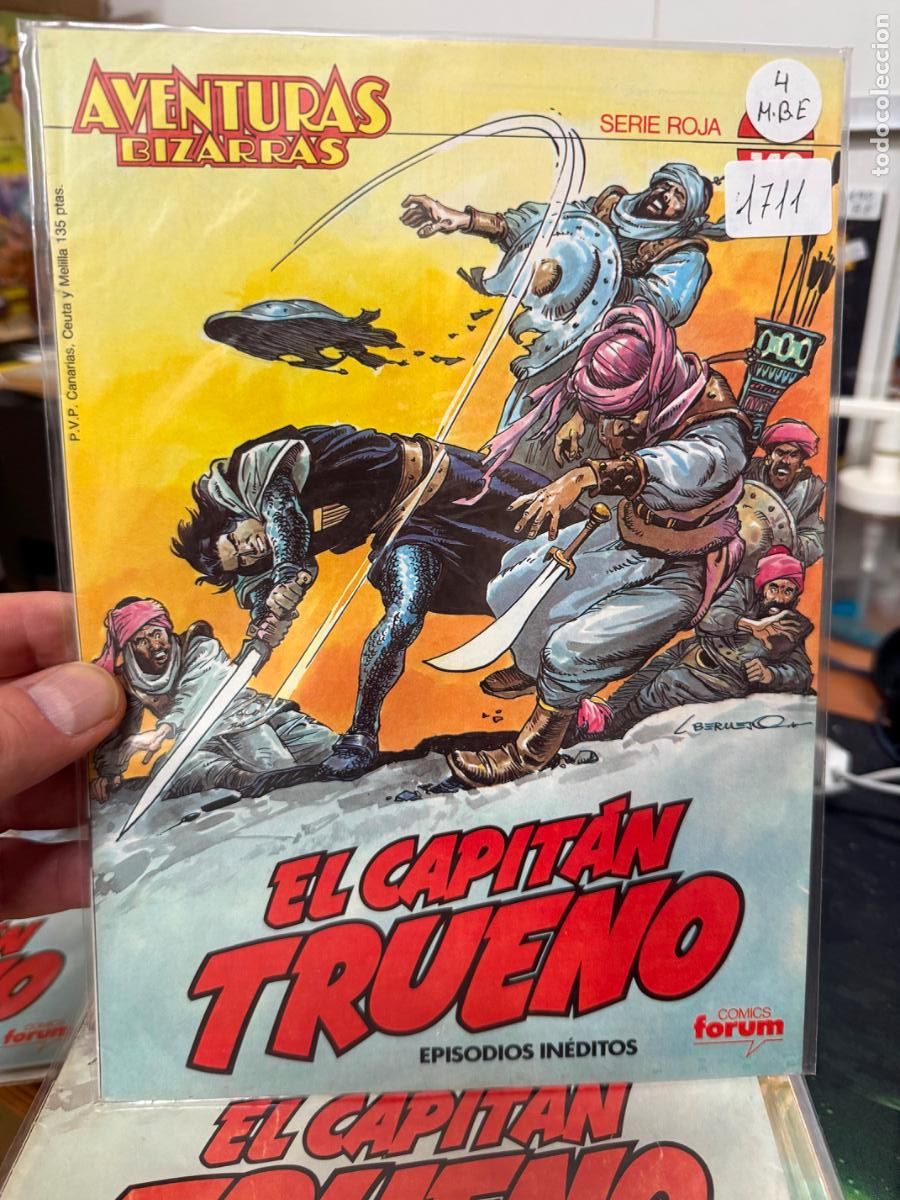 C&oacute;mics: AVENTURAS BIZARRAS CAPITAN TRUENO EDITORIAL FORUM NUMERO 4