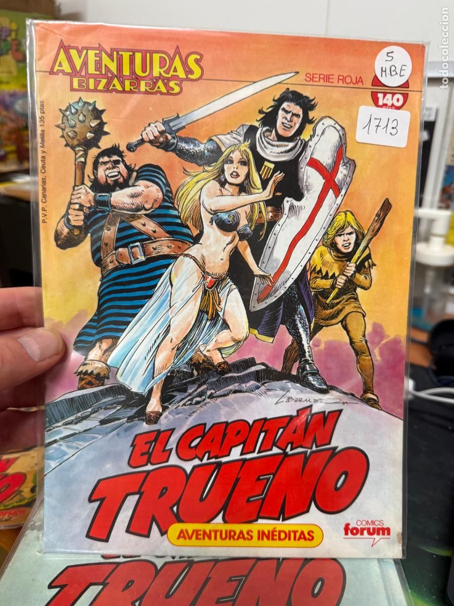 C&oacute;mics: AVENTURAS BIZARRAS CAPITAN TRUENO EDITORIAL FORUM NUMERO 5