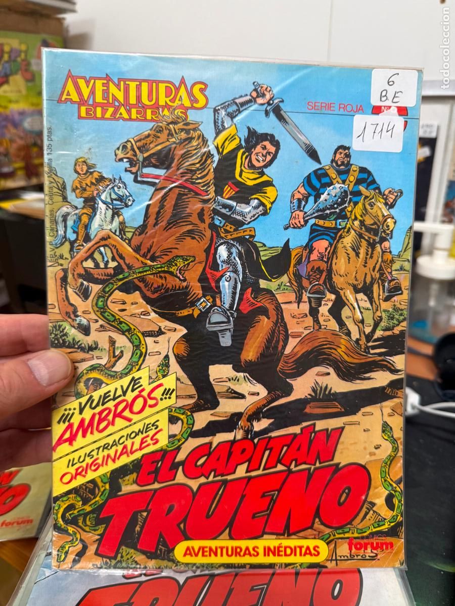 C&oacute;mics: AVENTURAS BIZARRAS CAPITAN TRUENO EDITORIAL FORUM NUMERO 6