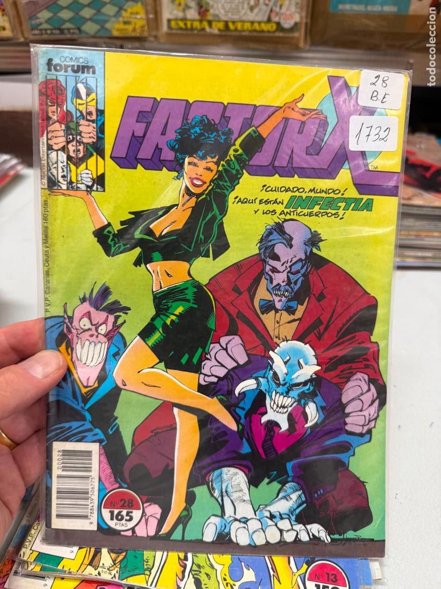 Comics: FACTOR X EDITORIAL FORUM NUMERO 28