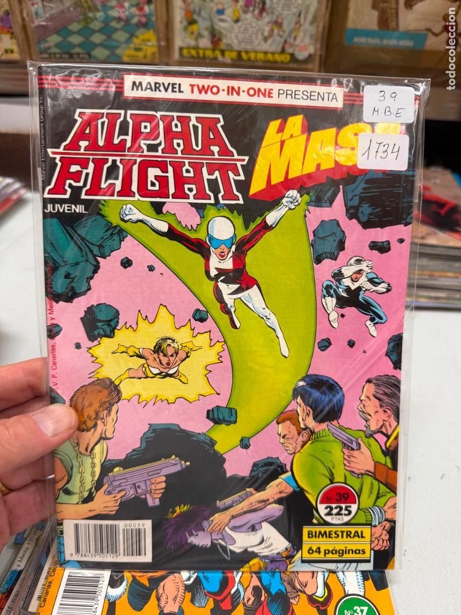 Comics: ALPHA FLIGHT LA MASA EDITORIAL FORUM NUMERO 39