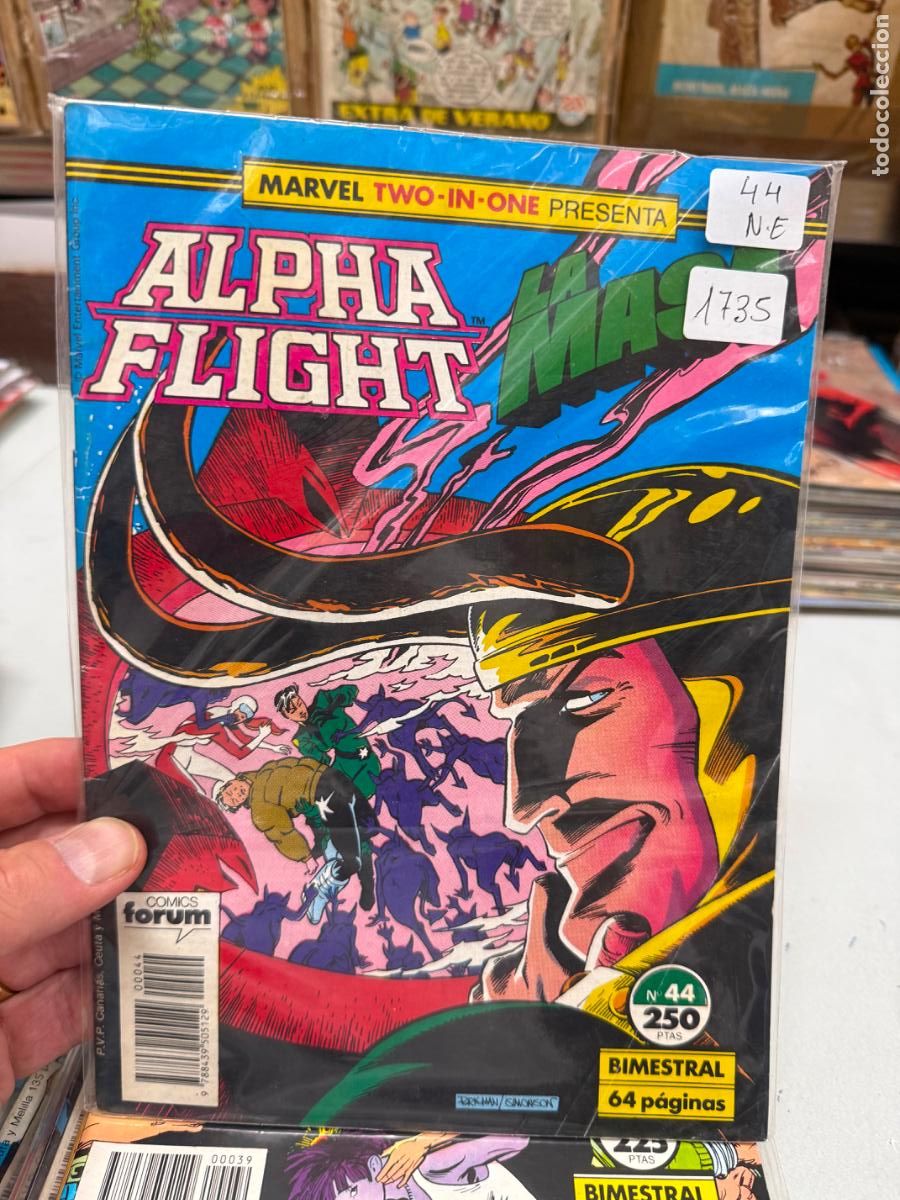 Comics: ALPHA FLIGHT LA MASA EDITORIAL FORUM NUMERO 44