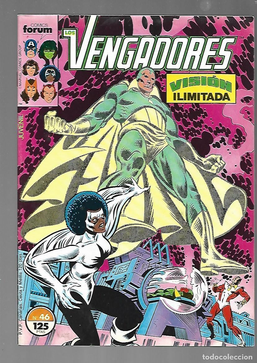 C&oacute;mics: Los Vengadores, 46, 1986, Forum, muy buen estado