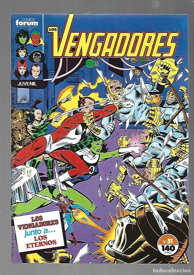 C&oacute;mics: Los Vengadores, 51, 1987, Forum, muy buen estado