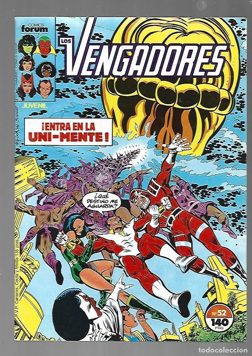 C&oacute;mics: Los Vengadores, 52, 1987, Forum, muy buen estado