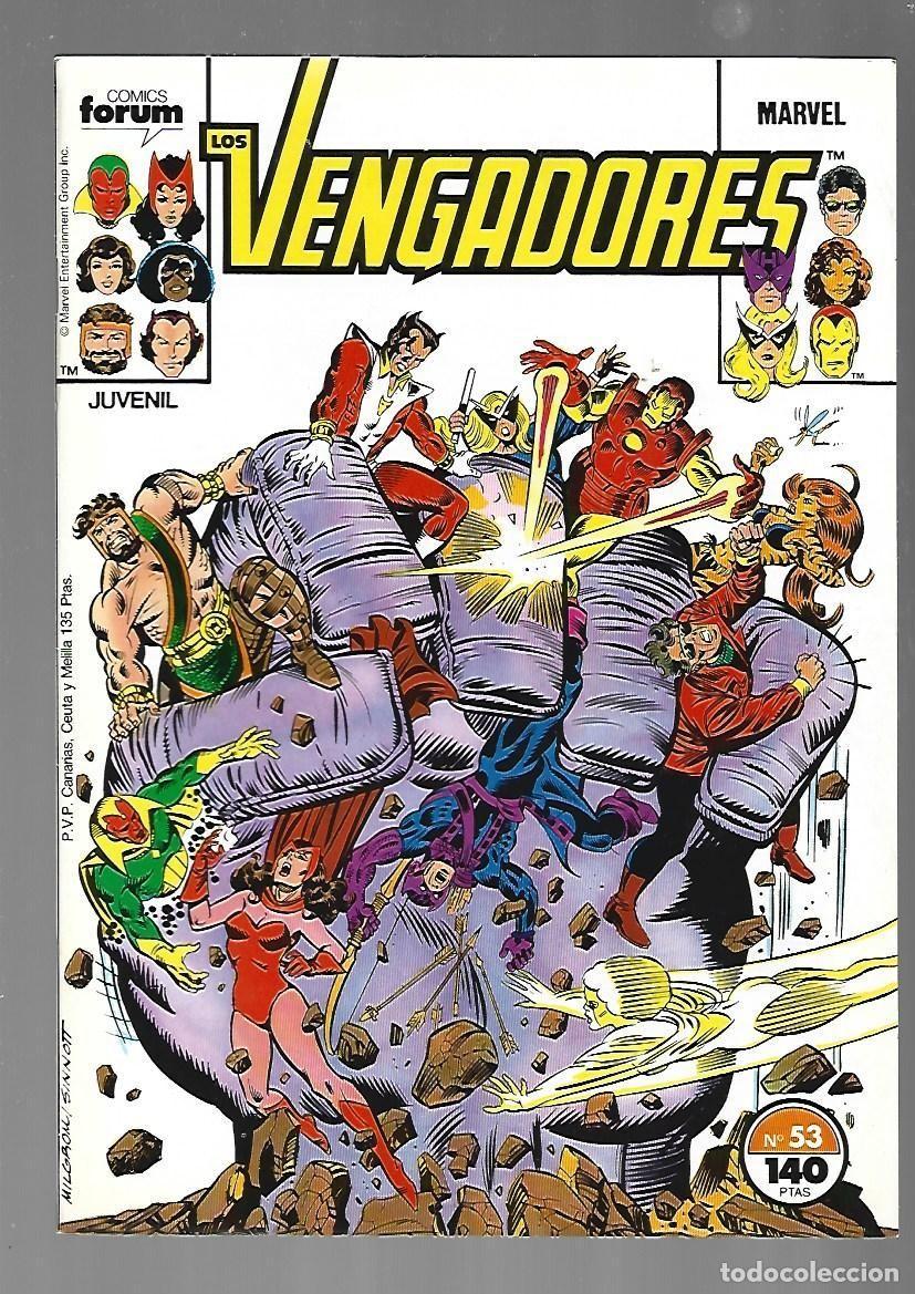 C&oacute;mics: Los Vengadores, 53, 1987, Forum, muy buen estado