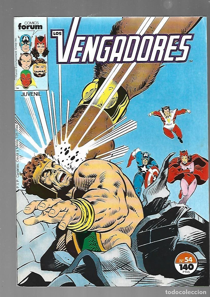 C&oacute;mics: Los Vengadores, 54, 1987, Forum, muy buen estado