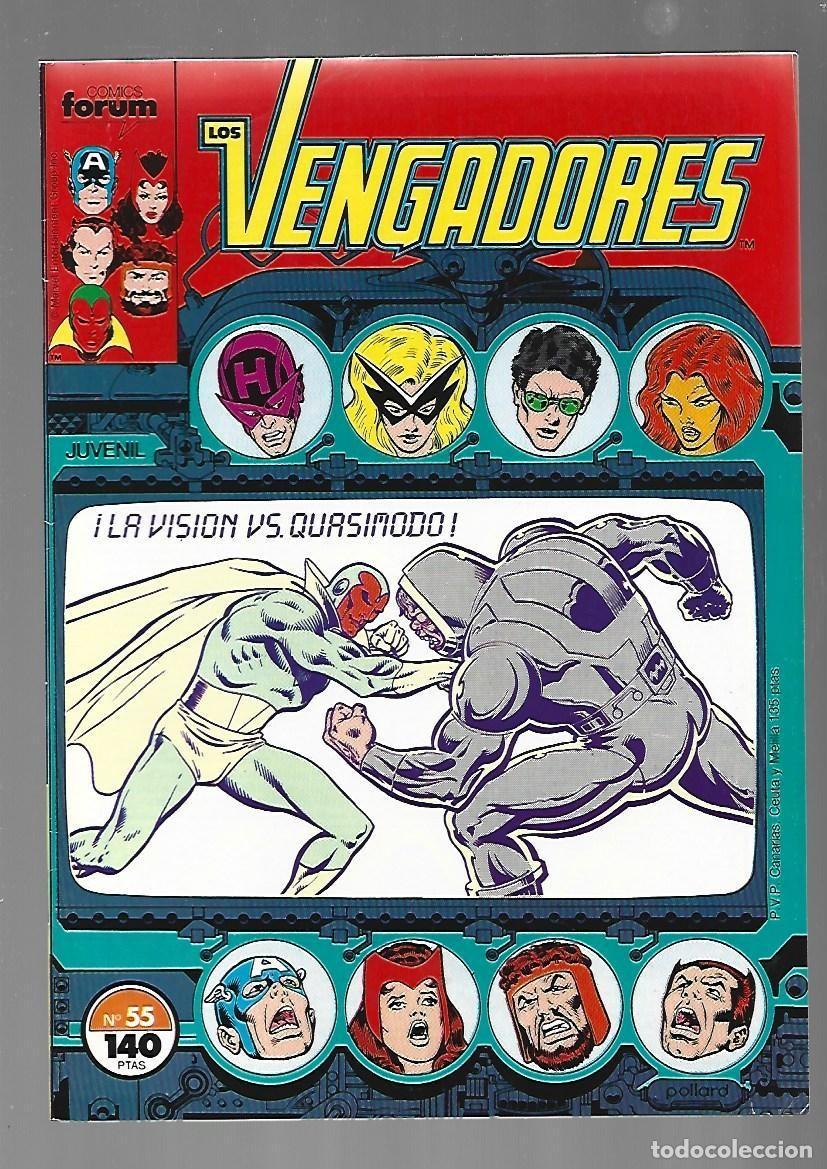 C&oacute;mics: Los Vengadores, 55, 1987, Forum, muy buen estado