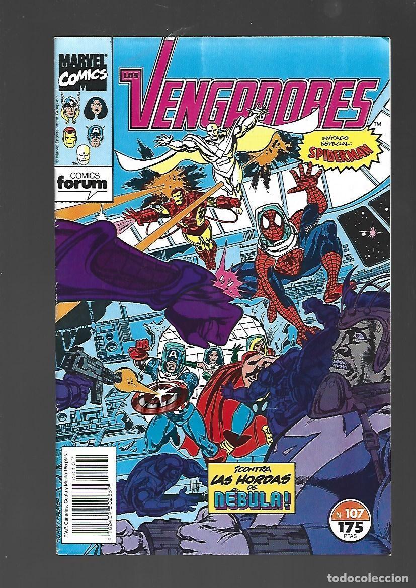 C&oacute;mics: Los Vengadores, 107, 1991, Forum, muy buen estado