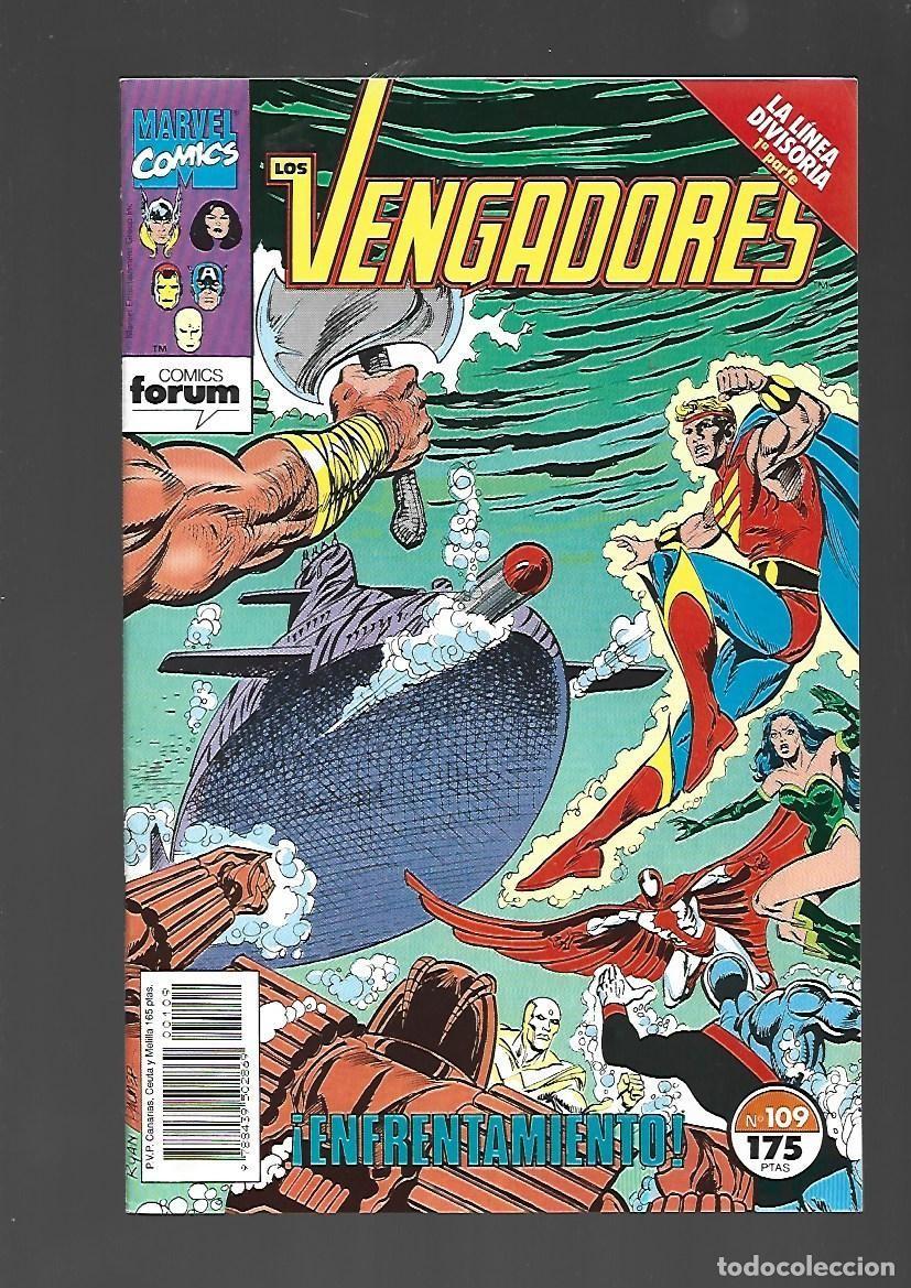 C&oacute;mics: Los Vengadores, 109, 1992, Forum, muy buen estado
