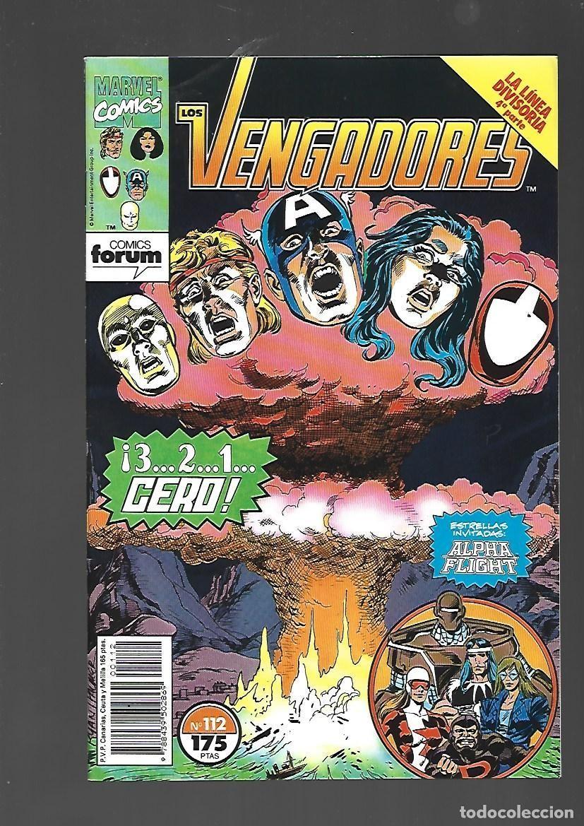 C&oacute;mics: Los Vengadores, 112, 1992, Forum, muy buen estado