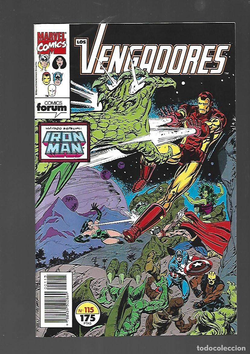 C&oacute;mics: Los Vengadores, 115, 1992, Forum, muy buen estado