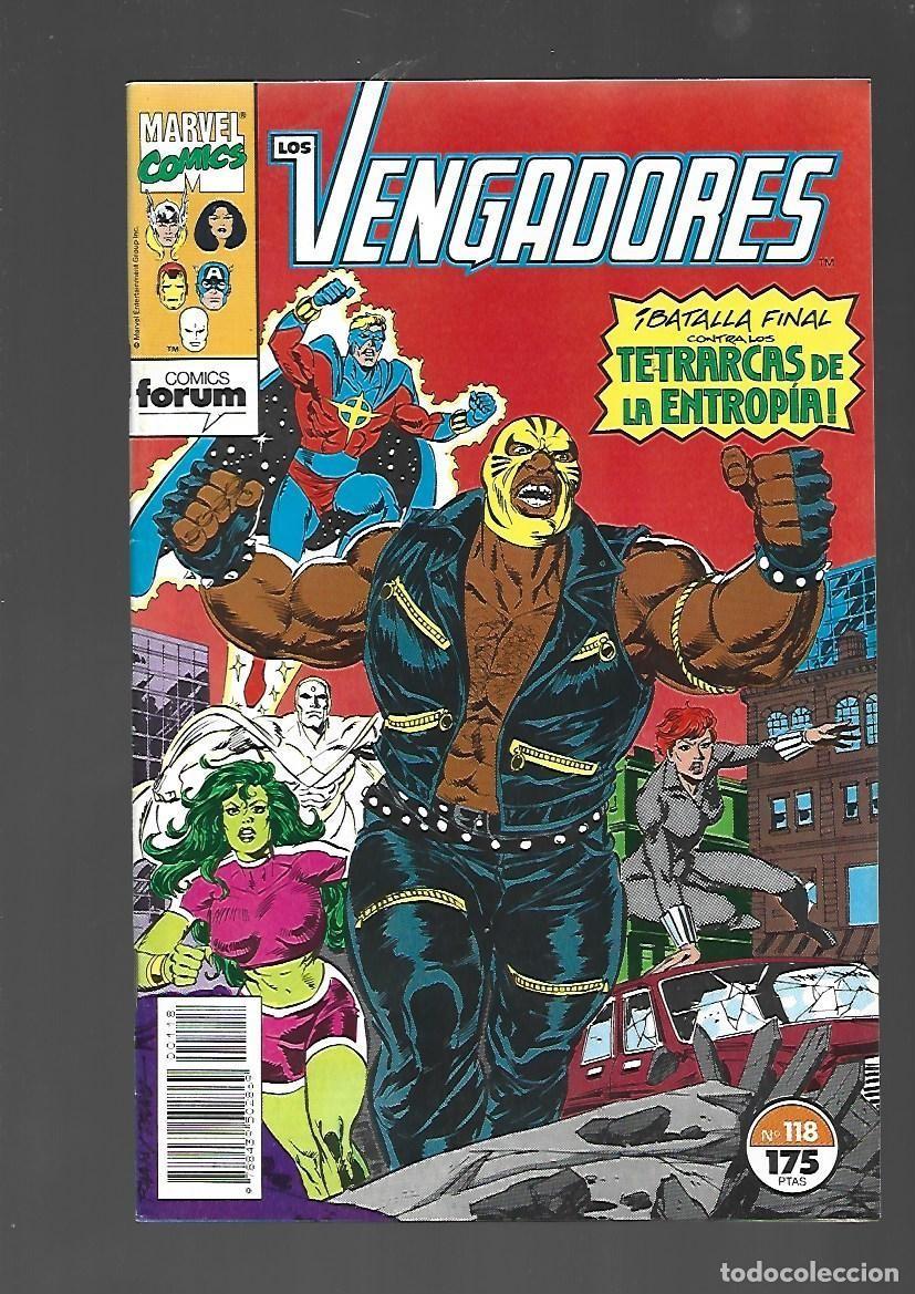 C&oacute;mics: Los Vengadores, 118, 1992, Forum, muy buen estado