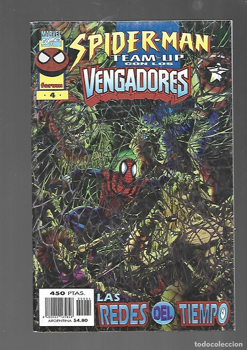C&oacute;mics: Spider-Man team-Up 4, con los vengadores, 1997, Forum, muy buen estado