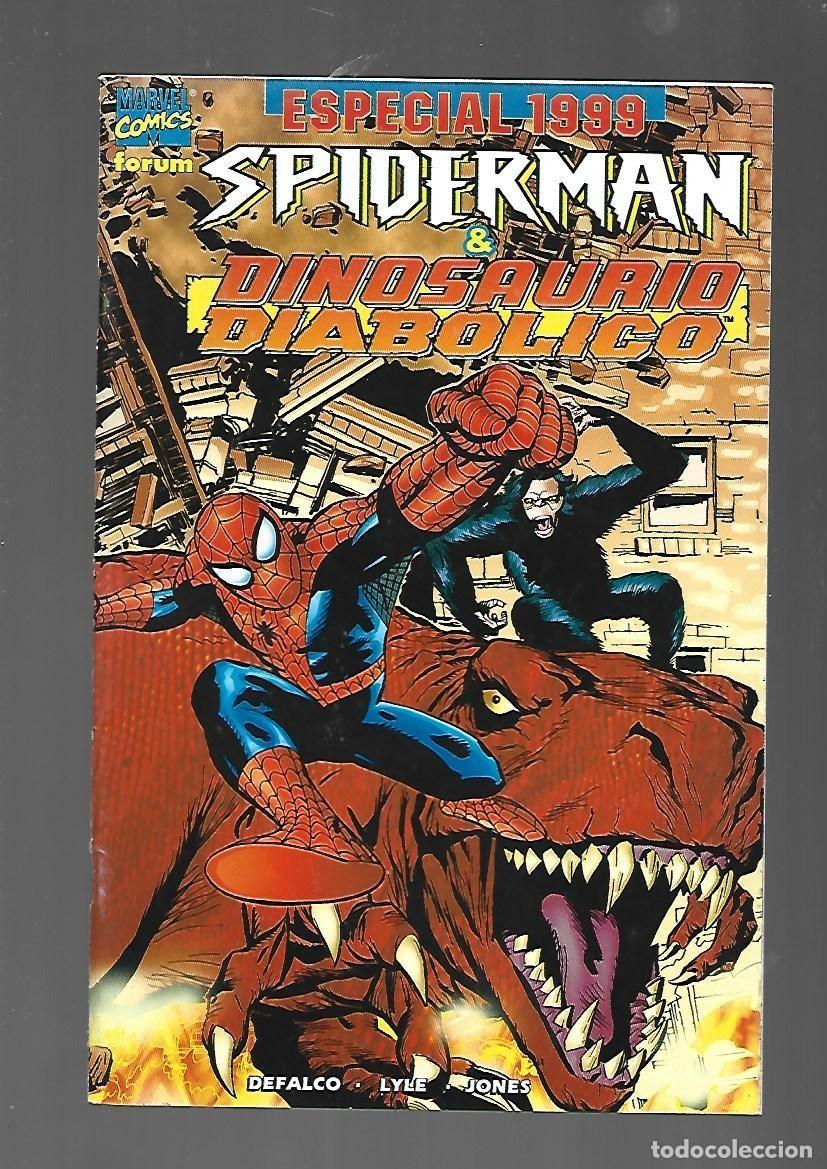 C&oacute;mics: Spiderman & Dinosaurio Diabolico, especial 1999, Forum, muy buen estado