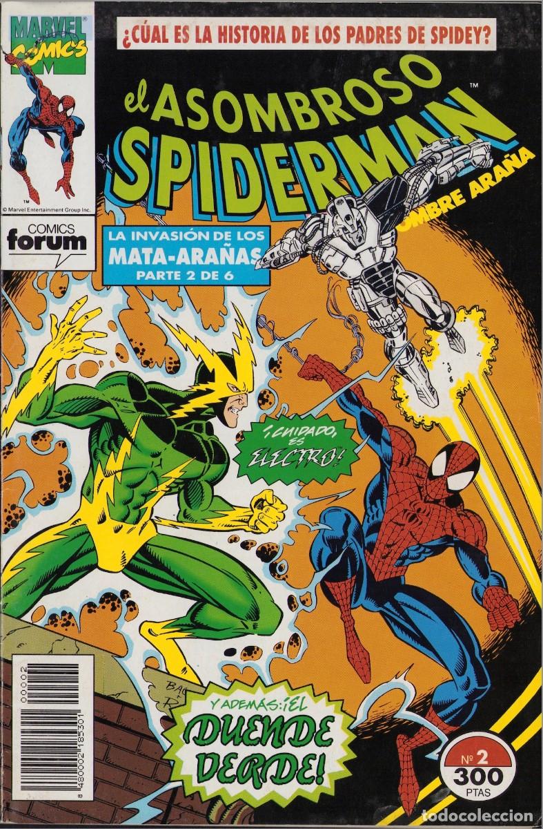 C&oacute;mics: El Asombroso Spiderman 1 al 11 Completa, Comics Forum 1994 - Foto 4