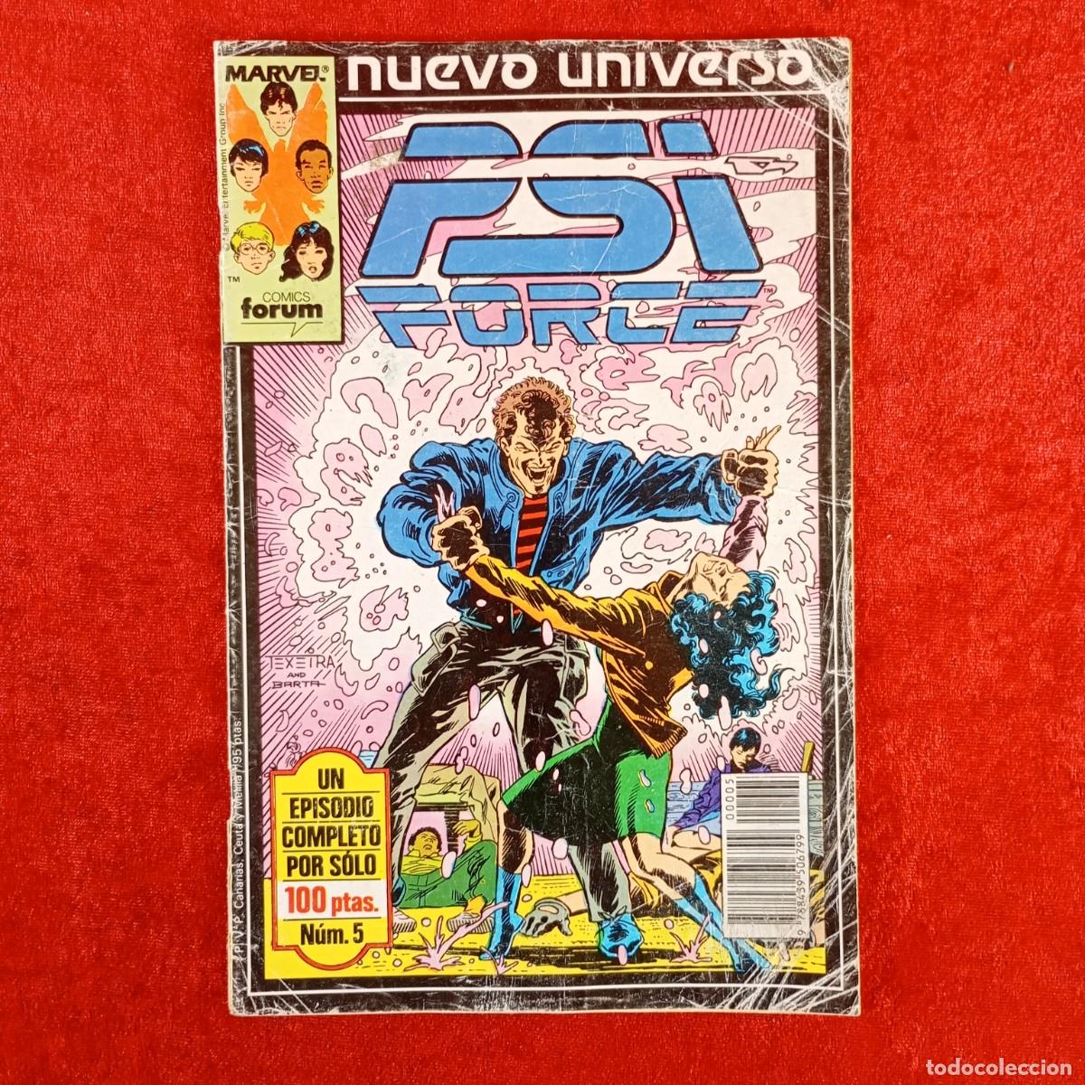 C&oacute;mics: PSI FORCE - NUEVO UNIVERSO - MARVEL - COMICS FORUM - N&ordm; 5 / 1787 - Foto 1