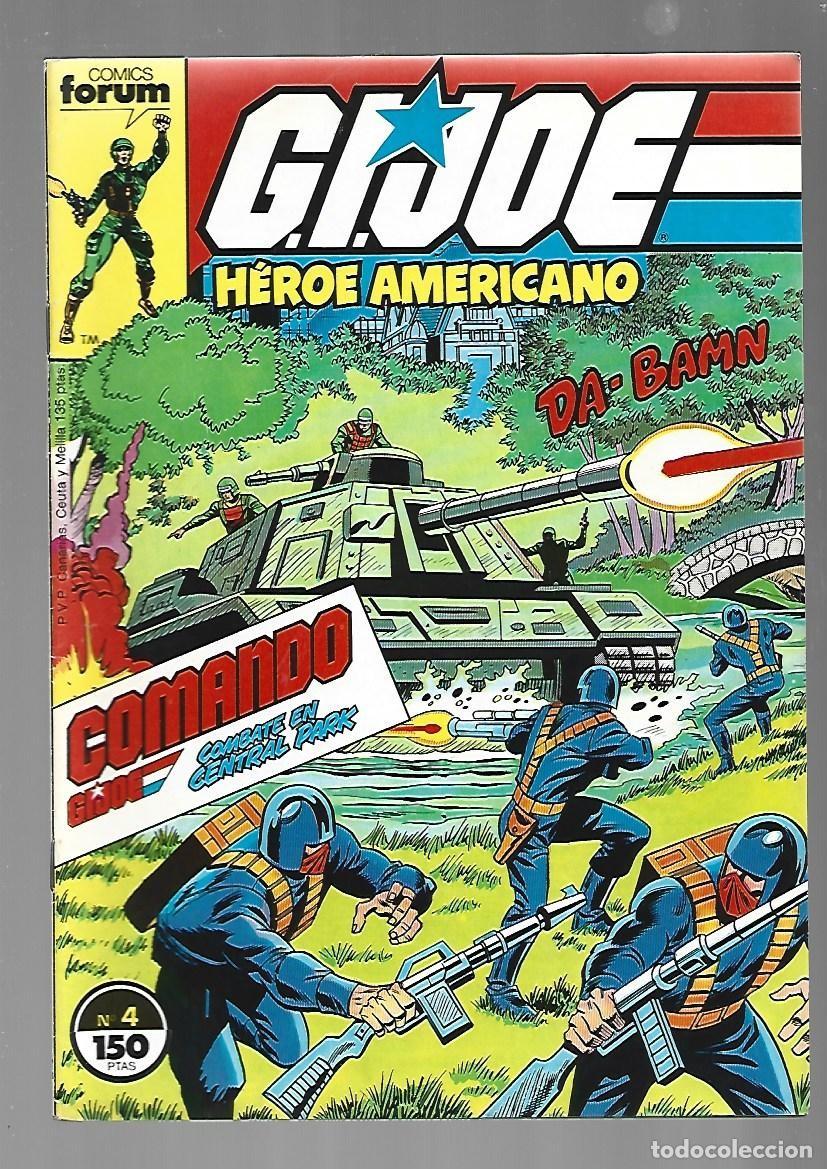 C&oacute;mics: G.I.Joe, 4: combate en Central Park, 1987, Forum, muy buene stado
